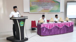 Kakankemenag Ajak Tingkatkan Kompetensi, Pada Program PKB MGMP Bahasa Indonesia Tingkat MA